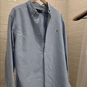 Ralph Lauren Light Blue Casual Button Down Shirt